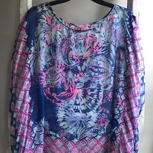Lilly Pulitzer beach cover up
